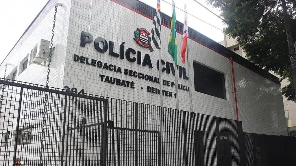 Delegacia de Taubaté. Imagem de arquivo.